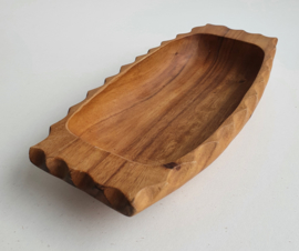 VINTAGE HOUTEN SCHAAL