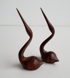 VINTAGE HOUTEN VOGEL