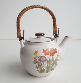 VINTAGE THEEPOT , WILDFLOWER