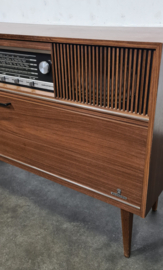 VINTAGE AUDIOMEUBEL MET BLUETOOTH