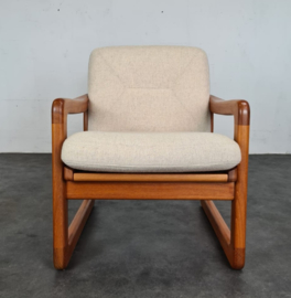 VINTAGE FAUTEUIL, POUL JEPPENSEN FOR DYRLUND, DENMARK, 1960S