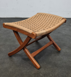 VINTAGE FOOTSTOOL , HANS WEGNER