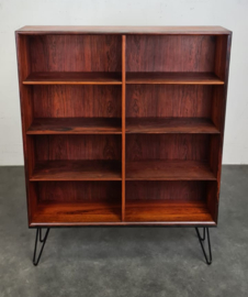 VINTAGE ROSEWOOD BOEKENKAST, BJERRINGBRO