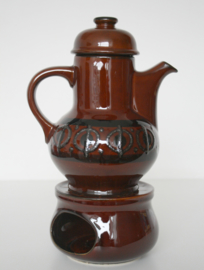 VINTAGE THEEPOT EN WARMHOUDPLAAT