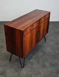 VINTAGE ROSEWOOD MINI SIDEBOARD, BJERRINGBRO