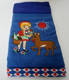 VINTAGE POPPEN DEKEN