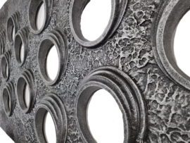 BRUTALIST WALL SCULPTURE