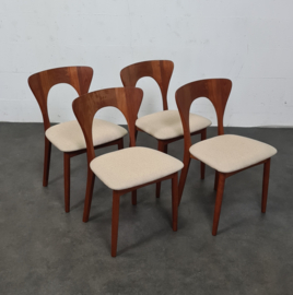 VINTAGE EETKAMERSTOELEN NIELS KOEFOEDS