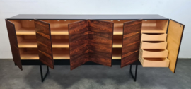 VINTAGE ROSEWOOD HIGHBOARD, MÜNCH MÖBEL