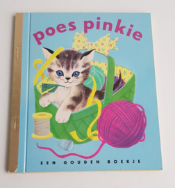 GOUDEN BOEKJE POES PINKIE