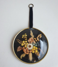 VINTAGE WANDDECIORATIE DROOGBLOEMEN