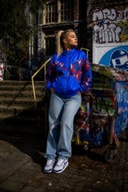 Vintage 90's Windbreaker Jacket | Unisex Size: XL/42