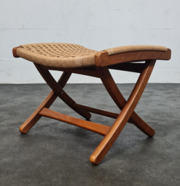 VINTAGE FOOTSTOOL , HANS WEGNER