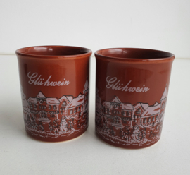 VINTAGE GLÜHWEIN BEKERS