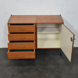 VINTAGE SIDEBOARD, OMNIA ERNST HILKER, DUITSLAND, 1960S