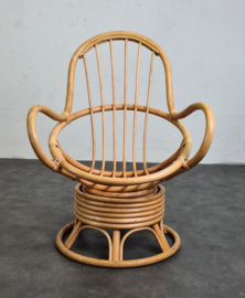 VINTAGE ROTAN EGGCHAIR