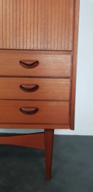 VINTAGE TEAK HIGHBOARD WEBE