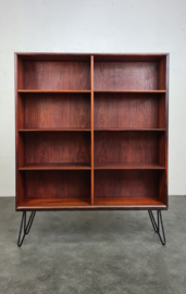 VINTAGE ROSEWOOD BOEKENKAST, BJERRINGBRO