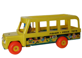 FISCHER PRICE SCHOOLBUS 1965