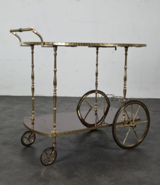 VINTAGE WING-SERVEERWAGEN, BAR CART