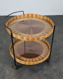VINTAGE SERVEERWAGEN , BARCART