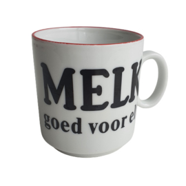 VINTAGE BEKER, MELK GOED VOOR ELK