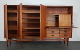 VINTAGE TEAK HIGHBOARD WEBE