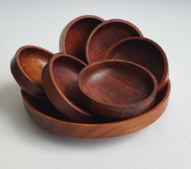 VINTAGE HOUTEN PINDA SET
