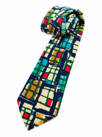 Abstracte Design Stropdas met Geometrisch Patroon