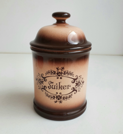 GROTE VINTAGE SUIKERPOT