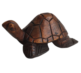 VINTAGE HOUTEN SCHILDPAD