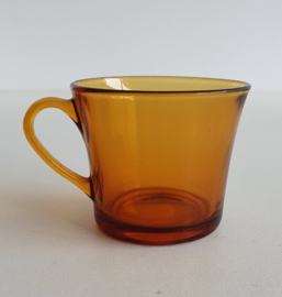 VINTAGE GLAZEN THEEKOPJE