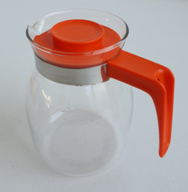 VINTAGE GLAZEN THEEPOT