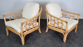 VINTAGE ROTAN FAUTEUILS