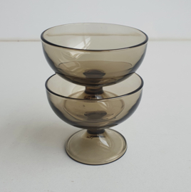 VINTAGE GLAZEN BAKJES
