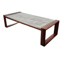 VINTAGE ROSEWOOD COFFEE TABLE , HEINZ LILIENTHAL