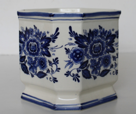 VINTAGE DELFTS BLAUWE BLOEMPOT