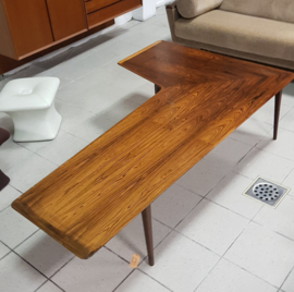 PALISSANDER L-SHAPE COFFEE TABLE ARNE VODDER