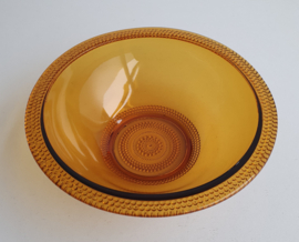 GROTE VINTAGE GLAZEN SCHAAL