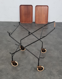 VINTAGE BARCART, PAUL NAGEL FOR JIE GANTOFTA,ZWEDEN , 1960S