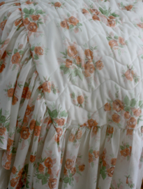 VINTAGE BLOEMEN SPREI 1 pers