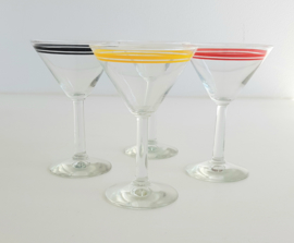 VINTAGE MARTINI GLAZEN