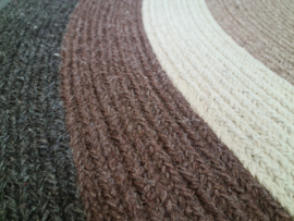 VINTAGE ROUND CARPET , VLOERKLEED