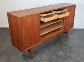 VINTAGE HIGHBOARD , H. KJAERNULF FOR BRUNO HANSEN, DENMARK , 1960S