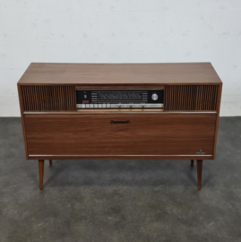 VINTAGE AUDIOMEUBEL MET BLUETOOTH