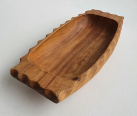 VINTAGE HOUTEN SCHAAL