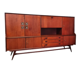 VINTAGE HIGHBOARD, LOUIS VAN TEEFFELEN, NETHERLANDS, 1960S