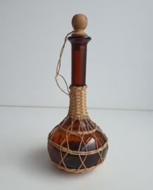 VINTAGE GLAZEN FLES