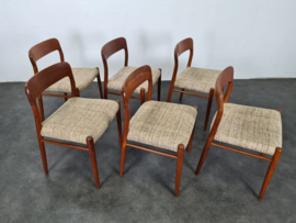 NIELS O MOLLER STOELEN , MODEL 75