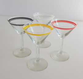 VINTAGE MARTINI GLAZEN